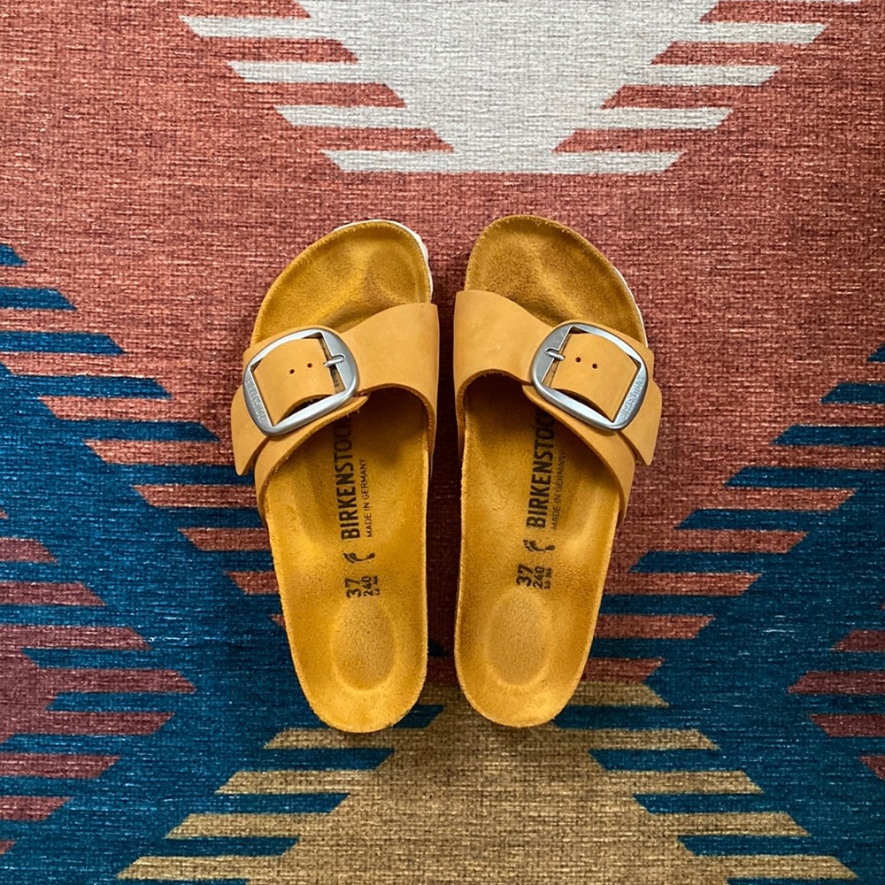Birkenstock Madrid Big Buckle Apricot